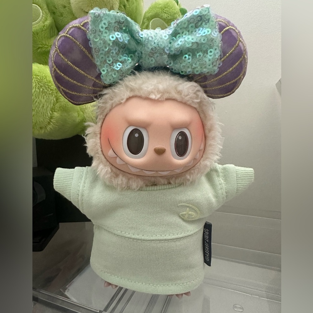 LABUBU-Mickey ears keychain